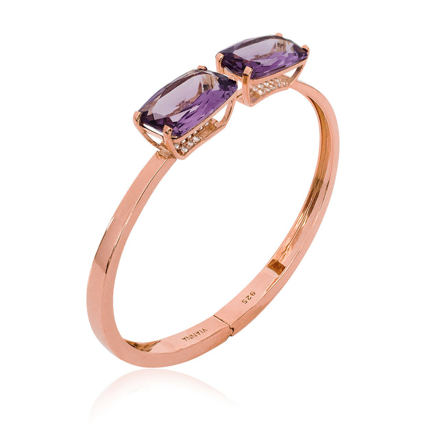 TRANSPARENZA Bracelet - Amethyst