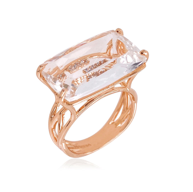TRANSPARENZA Ring (1052) - Crystal