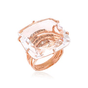 TRANSPARENZA Ring (1052) - Crystal