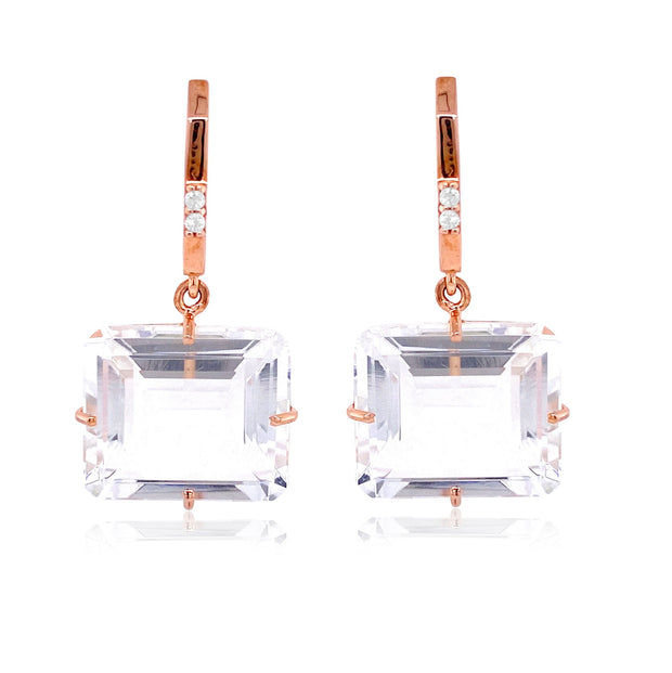 COLUNA Earrings (1156) - Crystal