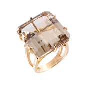 COLUNA Ring (1156) - Smoky Quartz