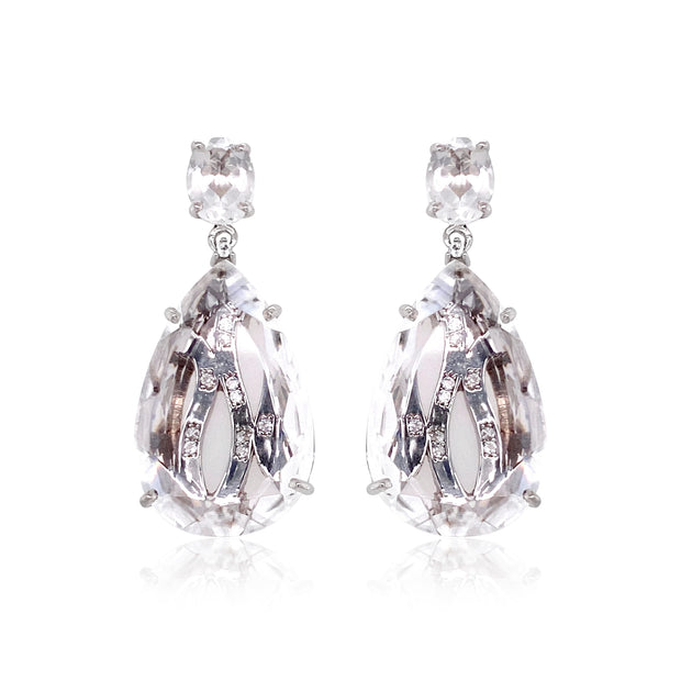 TRANSPARENZA Earrings (0777) - Crystal