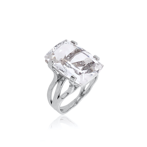 TRANSPARENZA Ring (0777) - Crystal