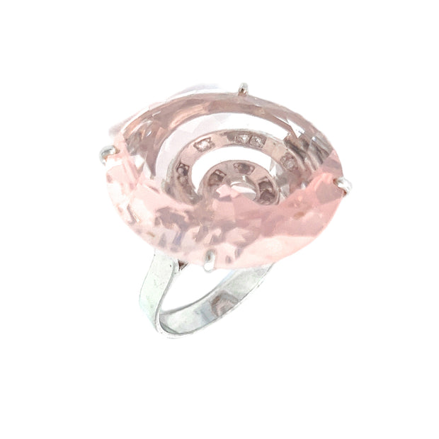 TRANSPARENZA Ring (0839) - Rose Quartz
