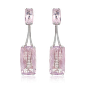 TRANSPARENZA Earrings (0890) - Lilac Opal Amethyst