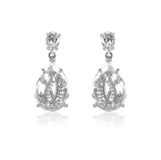 TRANSPARENZA Earrings (1052) - Crystal