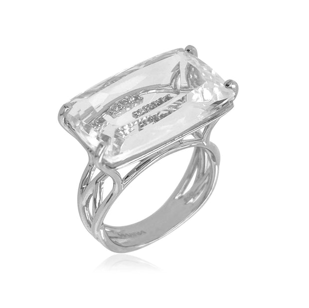 TRANSPARENZA Ring (1052) - Crystal