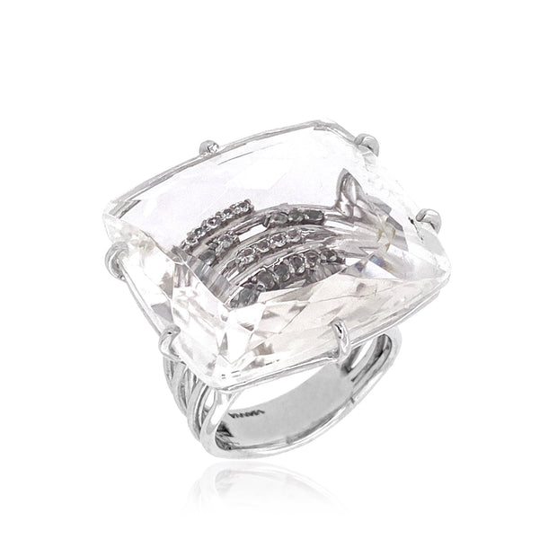 TRANSPARENZA Ring (1052) - Crystal