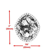 PANORAMA Ring (1260) - Prasiolite / SS