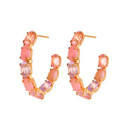 VILLA RICA Earrings - Mix Gemstones / RG