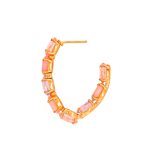 VILLA RICA Earrings - Mix Gemstones / RG
