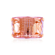 TRANSPARENZA Ring (0890) - Pink Amethyst / RG
