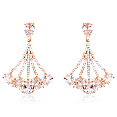 VILLA RICA Earrings (1213) - Crystal / RG