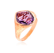 PANORAMA Ring (1260) -  Pink Amethyst / RG