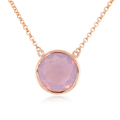 SIGNATURE Necklace (1287) - Lilac Opal Amethyst / RG