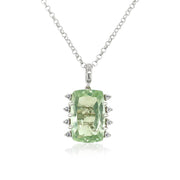 TRANSPARENZA Necklace (0802) - Prasiolite