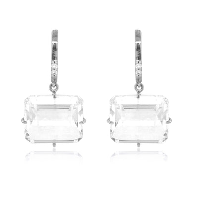 COLUNA Earrings (1156) - Crystal / SS