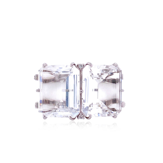 COLUNA Ring (1156) - Crystal / SS