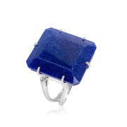 COLUNA Ring (1156) - Navy Blue Quartz