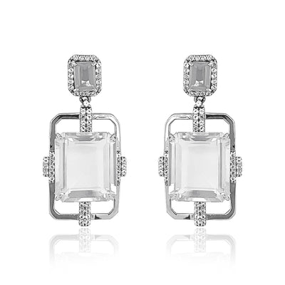 ECLECTIC Earrings (1247) - Crystal / SS