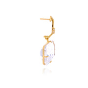COLUNA Earrings (1156) - Opal Quartz / YG